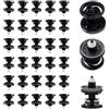 ZDQC 30 Pezzi Clip di Fissaggio per Pannello Porta,Clip di Fissaggio per Auto,Clip di Fissaggio per Porta T5,7L6868243 Clips,Compatibile Golf 5 6 7, A4 A5 A6