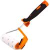 Mivos Rullo per Decespugliatore - 10 cm - Rullo per Tagliare i Bordi in Modo Rapido e Pulito - Rullo per Separare i Colori con Manico Bicomponente - Rullo per Bordi Pareti Pittura