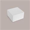 DOMOGEL 6 Pz Cassa Termica Bassa in Polistirolo DOMOCLASS per Trasporto Torte Gelato e Semifreddi 26,5x26,5h9 cm