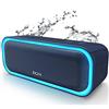 DOSS Cassa Bluetooth, SoundBox Pro Altoparlante Bluetooth Portatile, 20W, Bassi Extra, Impermeabile IPX5, Accoppiamento Stereo Wireless, Luci LED, 20 Ore di Riproduzione