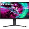 LG 32GR93U-B Monitor PC 80 cm (31.5) 3840 x 2160 Pixel 4K Ultra HD LCD Nero, Grigio, Viola [32GR93U-B.AEK]