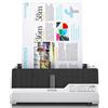 Epson DS-C490 Scanner a foglio 600 x DPI A4 Nero, Grigio (DS-C490 Compact Desktop Scanner) [B11B271401BY]