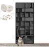 NaLsa per Gatti Porte di Fuga Durevole E Resistente allo Strappo Addensato Divisoria Cani E Gatti Rete Tende in Plastica Schermatura Porte Zanzariera Tenda della Porta (Size : 110x210cm)
