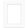nielsen Conservation Passepartout 1,5 mm, formato esterno 30x40 cm per immagini DIN A4, bianco puro bianco chiaro liscio