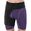 DEWIN Tutore Anca Sinistra, Tutore Unisex Traspirante per Coscia Cintura di Prevenzione Della De Permazione Muscolare Protezione per Lo Sport (XXXL)