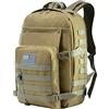 SHANNA Zaino Militare,45L Impermeabile Zaino Tattico Militare Zaino Crossfit Zaino Grande Zaino Viaggio Molle Zaino di Assalto per Escursionismo,Caccia,Trekking e Campeggio e Altre-Camuffamento della giungla