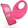 EasyConnect Vibrating Cockring Leo App-Controlled Pink