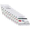 Leitz 55771000 - Punti metallici P2, n. 10, 6 x 2000 pezzi