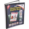 Habercrafts Cartellina portadocumenti con buste in plastica trasparente, formato A4, 40 tasche, 80 pagine, confezione da 12
