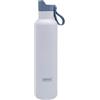 NERTHUS FIH 1341 Bottiglia Sport CLICK & DRINK! a Doppia Parete da 750 ml con Tappo a Scatto, Idratazione e Stile in un Design Premium Blu Navy