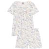 Petit Bateau A09r8 pijacourt, Marshmallow/Multico, 6 Anni Bambine e Ragazze