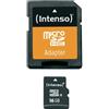 Intenso 16GB Scheda MicroSD Intenso + adattatore [3403470]