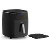 Tefal Friggitrice ad aria calda Tefal Easy Fry Griglia e Vapore LCD 1700W Nero [FW2018]