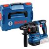 Bosch Trapano a percussione Bosch Sds Plus Gbh a batteria solo Professionale 18V Li-ion Blu/Nero [0611924001]