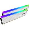 Adata Ram DIMM DDR4 2x8GB Adata Spectrix 3200MHz CL16 1.35V Bianco [AX4U32008G16A-DTWHD35G]