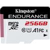 Kingston 256Gb Scheda di memoria Kingston Technology microSDXC Bianco/nero [SDCE/256GB]