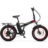 Argento bike Bicicletta elettrica Pieghevole MiniMax GT 8V/250W/80Nm 48V 12.8Ah 25Km/h Argento [AR-BI-220010]