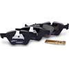 AOQ Pastiglie Freni Anteriori Per BMW Serie 3 E90 E91 E92 E93 - 2004-2012 - Qualità Equivalente Originale