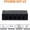 Dahua Switch 5 porte Gigabit Ethernet RJ45 10/100/1000Mbps - PFS3005-5GT-V2