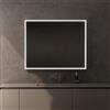 Inda Specchio LED Pirano 100x80cm dimmerabile con telaio bianco