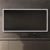 Inda Specchio LED Pirano 160x80cm dimmerabile con telaio bianco