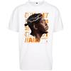Mister Tee K-Dot Oversize Tee, T-shirt, Unisex - Adulto, Bianco (White), L