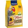 Vitakraft Menü, alimento completo per grandi parrocchetti, con cereali e noci, confezione grande, senza zuccheri aggiunti (1x 3kg)