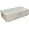 iwill CREATE PRO Pieghevole con Coperchio sotto la Scatola di immagazzinaggio del Letto, Bordo Inferiore Amovibile, pattumiere sottobase AntiGraffio, Beige