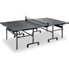 JOOLA Tavolo da Ping Pong Outdoor J200A Professionale, 6 mm, Superficie composita in Alluminio, Resistente alle intemperie, Pieghevole, Struttura Rapida, Colore: Grigio/Blu, 274 x 152,5 x 76 cm