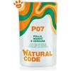 Natural Code Cat Adult al Pollo, Manzo e Verdure - Bustina Da 70 Gr