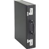 Alassio 92300 - Custodia PONTE attaché, in finta pelle, ca. 44,5 x 33 x 10 cm, nera, 1,85 kg