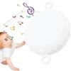 Generico Carillon mobile per bambini rotante, carillon mobile per culla per bambini - Spinner per carillon per bambini a 3 modalità - 24 ninne nanne per pianoforte, supporto per culla mobile con musica per cul