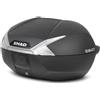 Shad Bauletto Moto Top Case Shad SH47 Nero Catadriotto Bianco 47