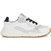Geox J Mawazy Girl B, Scarpe da Ginnastica, Bianco Nero, 29 EU