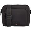 Tommy Hilfiger Uomo Borsa a Tracolla Mini Messenger Piccola con Zip, Nero (Black), Taglia Unica