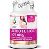 OPTIMA NATURALS Srl COLOURS OF LIFE Acido Folico 400 Mcg 120 Compresse 350 Mg