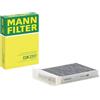 Mann Filter MANN-FILTER, CUK 2317 Filtro abitacolo, Carbone attivo | Per Autovetture, Filtrazione di polvere e polline, Riduzione degli odori, Qualità originale OE