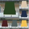 Luga TENDA DA SOLE CON ANELLI RESISTENTE ESTERNI BALCONE VERANDA GIARDINO 2022 (150X290, VERDE)