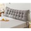 UWOBTN Cuscino da Lettura , 60/80/100/120/150/180/200cm Schienale Testata Letto Divano ,grande Rettangolare Cuscino Schienale , Premium Cuscino Lettura Testiera ,Lavabile Cuscino da Parete ( Color : #9 , Siz