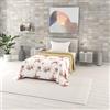 Italian Bed Linen Trapuntino Estivo in Microfibra FANTASY, Piazza e mezza: 220x270cm, Starfish