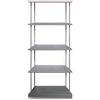 KRIPTONITE libreria da parete KROSSING MAXI H 109 cm con base per appoggio a terra - 07X1DA+3x07Y1DA