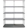 KRIPTONITE libreria da parete KROSSING MAXI H 109 cm con base per appoggio a terra - 07X2DA+3x07Y2DA