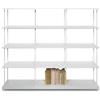 KRIPTONITE libreria da parete KROSSING MAXI H 109 cm con base per appoggio a terra - 07X3DO+3x07Y3DO