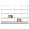 KRIPTONITE libreria da parete KROSSING MAXI H 109 cm con base per appoggio a terra - 07X4DO+3x07Y4DO