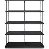 KRIPTONITE libreria da parete KROSSING MAXI H 109 cm con base per appoggio a terra - 07X2DZ+3x07Y2DZ