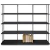 KRIPTONITE libreria da parete KROSSING MAXI H 109 cm con base per appoggio a terra - 07X3DZ+3x07Y3DZ
