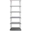 KRIPTONITE libreria da parete KROSSING MAXI H 135 cm con base per appoggio a terra - 07X1DA+4x07Y1DA