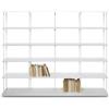 KRIPTONITE libreria da parete KROSSING MAXI H 135 cm con base per appoggio a terra - 07X4DO+4x07Y4DO