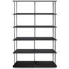 KRIPTONITE libreria da parete KROSSING MAXI H 135 cm con base per appoggio a terra - 07X2DZ+4x07Y2DZ