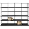 KRIPTONITE libreria da parete KROSSING MAXI H 135 cm con base per appoggio a terra - 07X4DZ+4x07Y4DZ